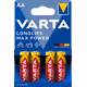 Varta 4706 AA Longlife Max Power 1,5V 4er
