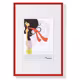 Bilderrahmen New Lifestyle 40x60cm Kunststoff rot