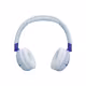 JBL JR320BT kabellose On-Ear Kopfhörer für Kinder <85dB, blau